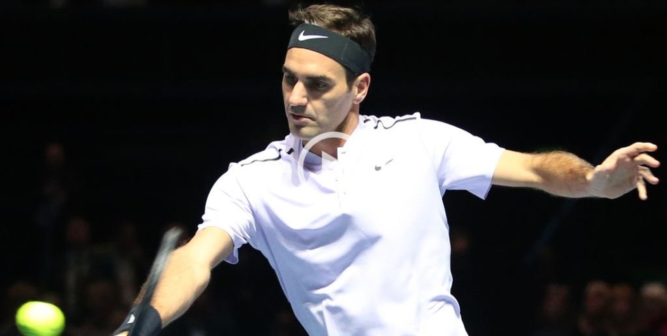 Debut con triunfo para Roger Federer