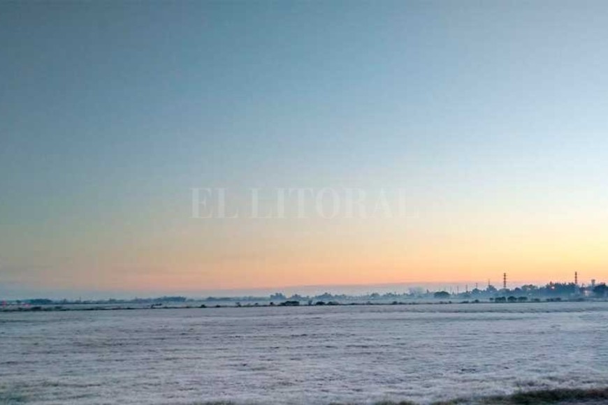 ELLITORAL_214218 |  Periodismo Ciudadano / WhatsApp Así amaneció Sauce Viejo