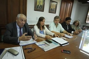 ELLITORAL_217341 |  Guillermo Di Salvatore. La bancada opositora pretende que Rodríguez asista a Diputados para analizar la situación de la obra social provincial.