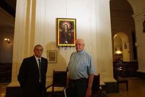 ELLITORAL_195016 |  Guillermo Di Salvatore La charla se desarrollará en la Sala Padre Furlong Sj. del Colegio Inmaculada (San Martín 1540), contaron Gerardo Rondina y el padre Miguel Petty SJ.