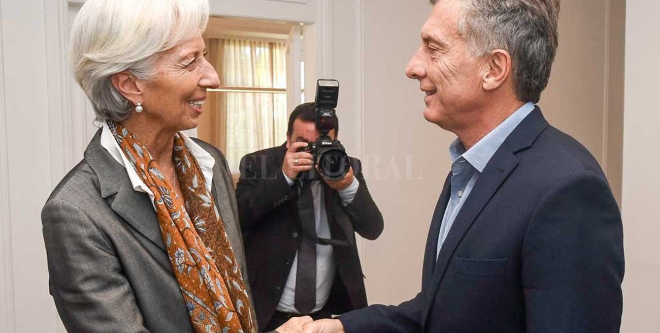 Tras el acuerdo con el FMI, Macri se reúne con Christine Lagarde
