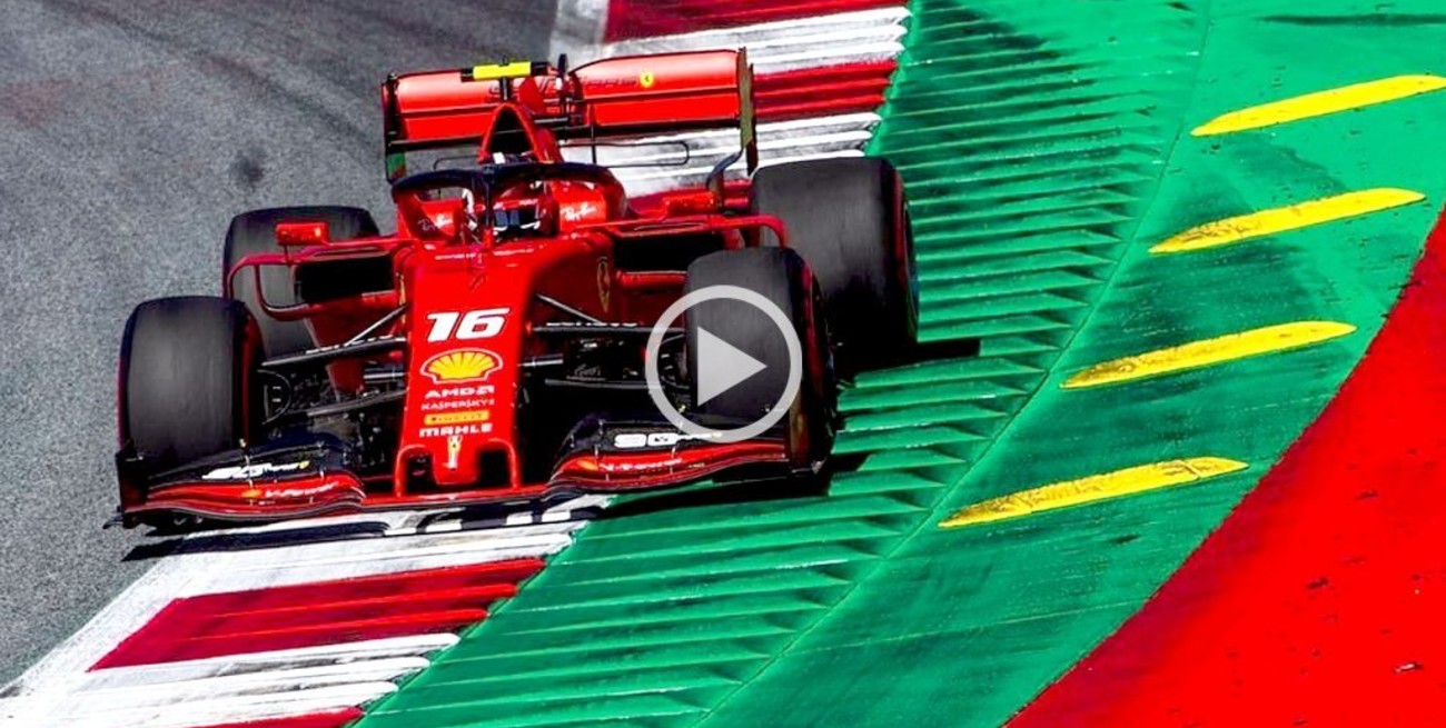 Leclerc puso a la Ferrari en la pole del Gran Premio de Austria