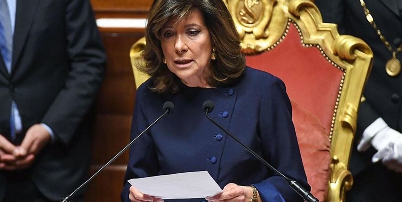 Presidenta del Senado tratará de formar gobierno en Italia 