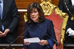 ELLITORAL_208952 |  Vvox La presidenta del Senado italiano, Maria Elisabetta Alberti Casellati.
