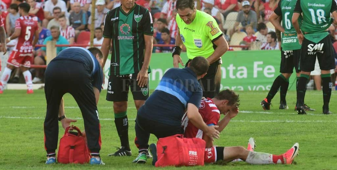 El lunes operan a Bruno Pittón por su lesión en el hombro