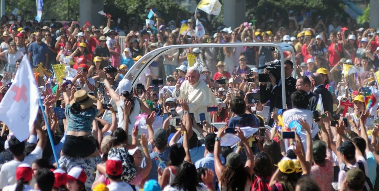 Chile: murió una mujer luego de la misa del Papa Francisco