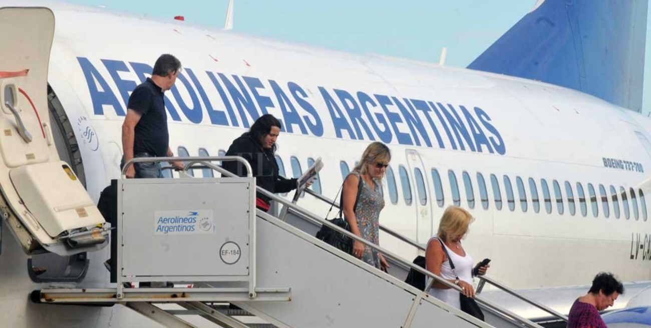 Aerolíneas Argentinas transportó en Santa Fe un 79,5% más de pasajeros que en 2015