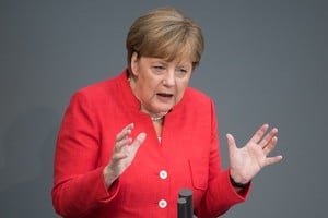 ELLITORAL_215917 |  Archivo El Litoral La canciller alemana, Angela Merkel.