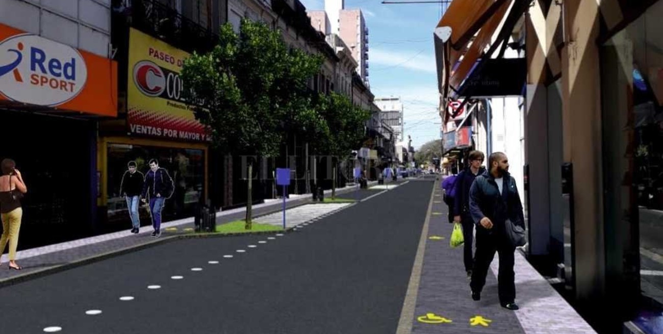 Un proyecto para remodelar calle Mendoza