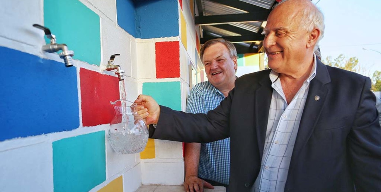 La provincia inauguró una nueva planta potabilizadora de agua en la ciudad de San Cristóbal