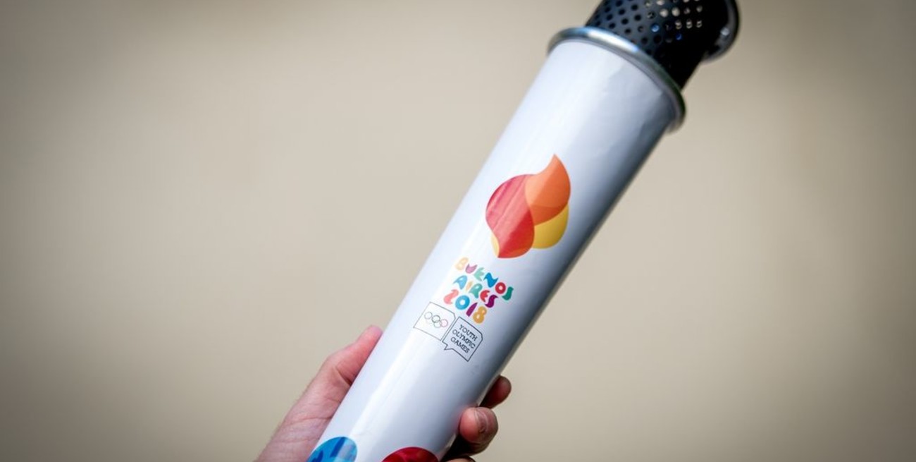 Encendieron la llama olímpica de los Juegos de la Juventud de Buenos Aires