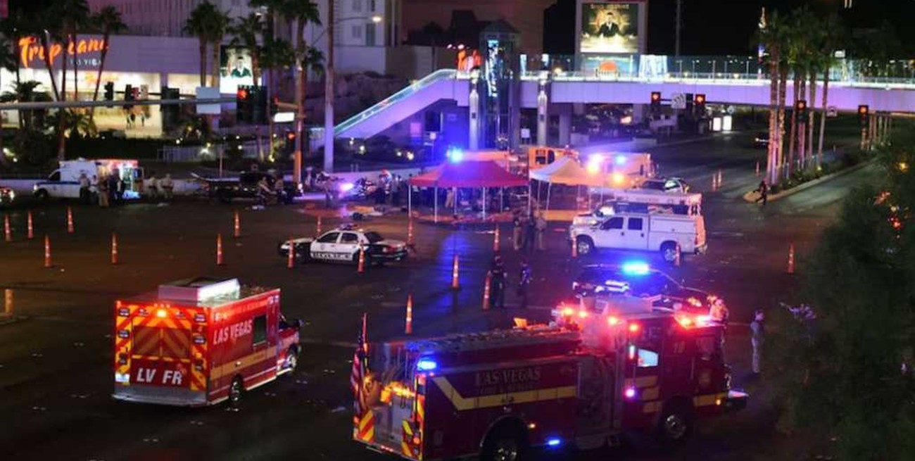 Asciende a 50 el números de fallecidos por el tiroteo en Las Vegas