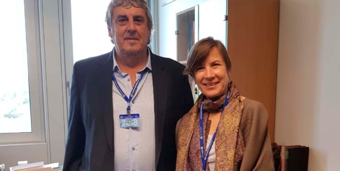 Reunión clave internacional entre Sergio Romero y Karen Curtis, referente de la OIT