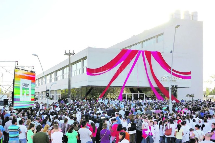 ELLITORAL_199354 |  Prensa Michlig Listo para funcionar. Fueron muchos años de trabajo y una inversión de $ 350 millones entre obra y equipamiento.