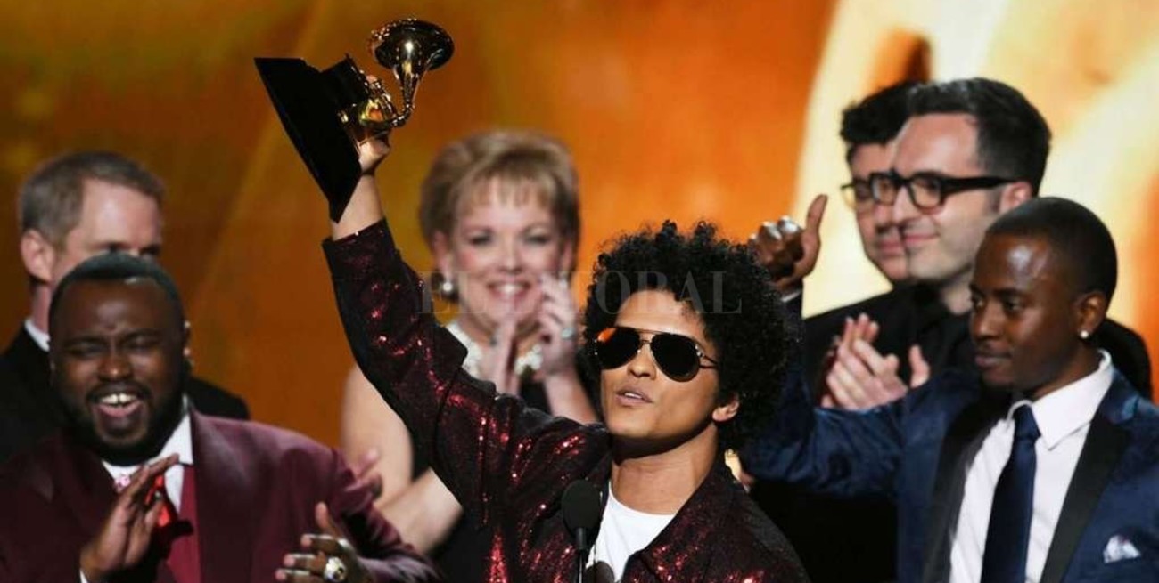 Bruno Mars, el rey de los Grammy  