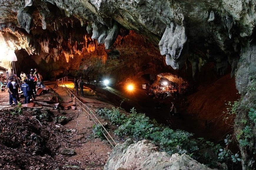 ELLITORAL_215825 |  Internet ¿Cómo pueden rescatar a los adolescentes atrapados en una cueva en Tailandia?