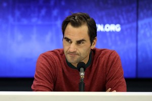 ELLITORAL_221633 |  Us Open Roger Federer habló tras ser eliminado del US Open.