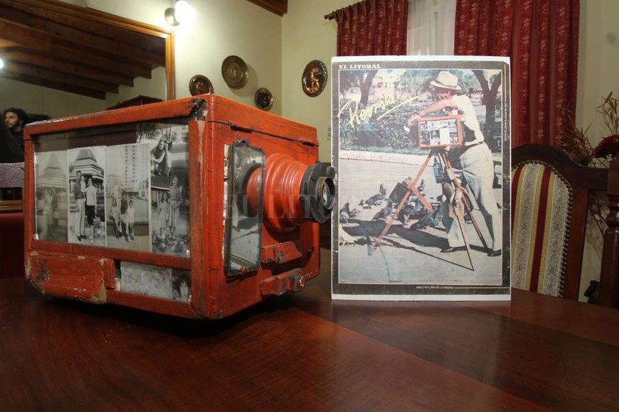 ELLITORAL_174188 |  Mauricio Garín Revista El Litoral. La tapa de la primera edición de la revista del diario, del 5 de junio de 1987, fue el fotógrafo  minutero  del Palomar.