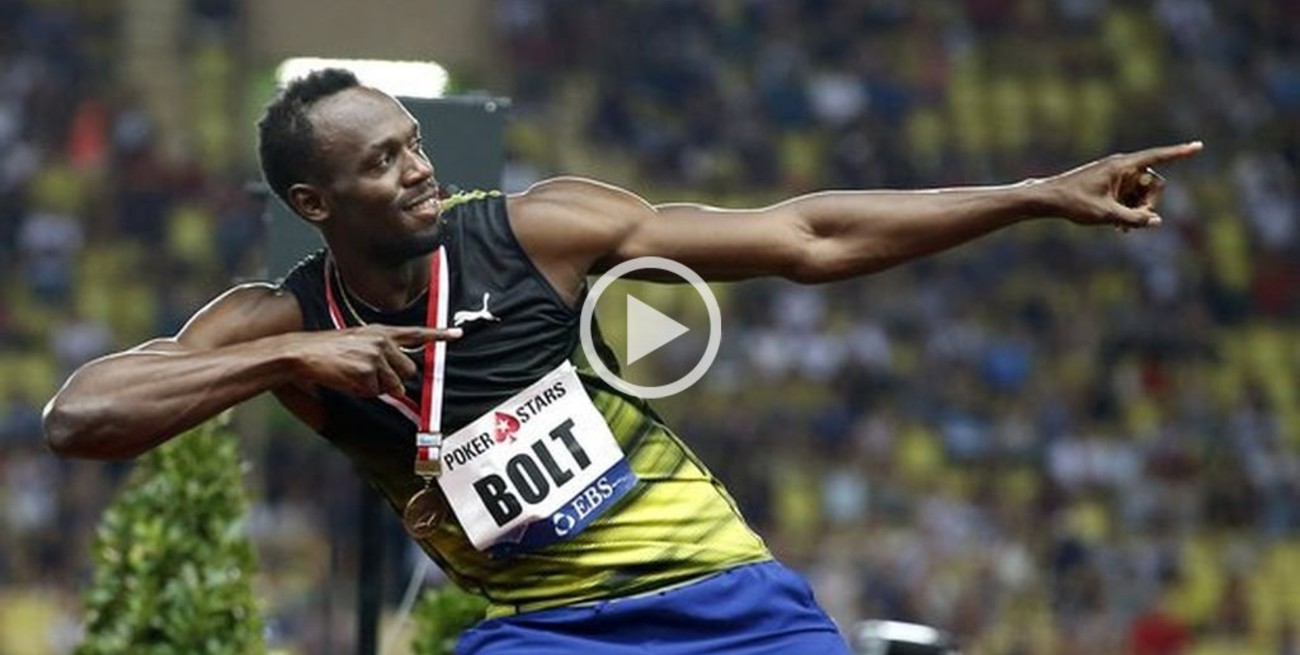 Usain Bolt ganó los 100 metros de la Liga de Diamante