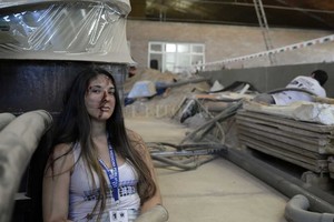 Guillermo Vogt. Entrenamiento. Con el operativo de simulacro realizado el sábado los futuros médicos aprendieron en la práctica el ABC de la acción en emergencias.
