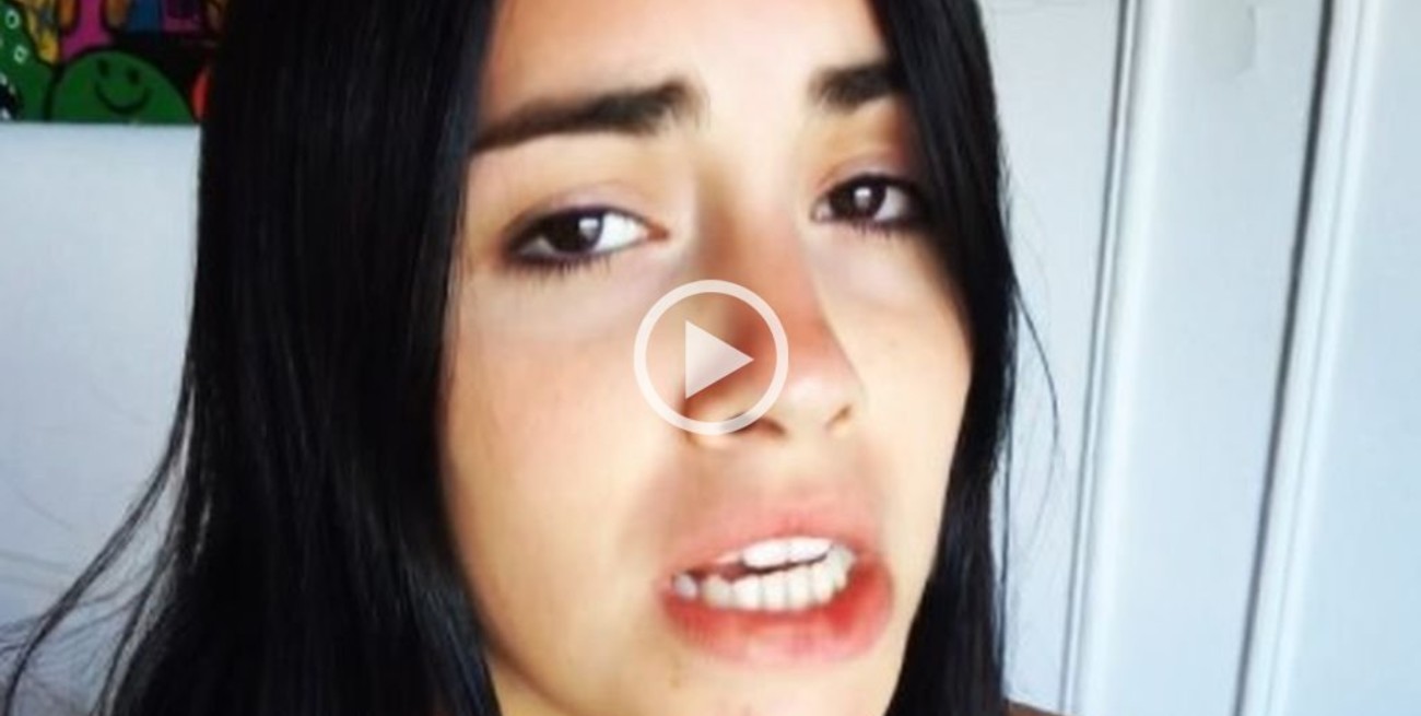 Lali Espósito, casi entre lágrimas, cantó el himno en su Instagram 