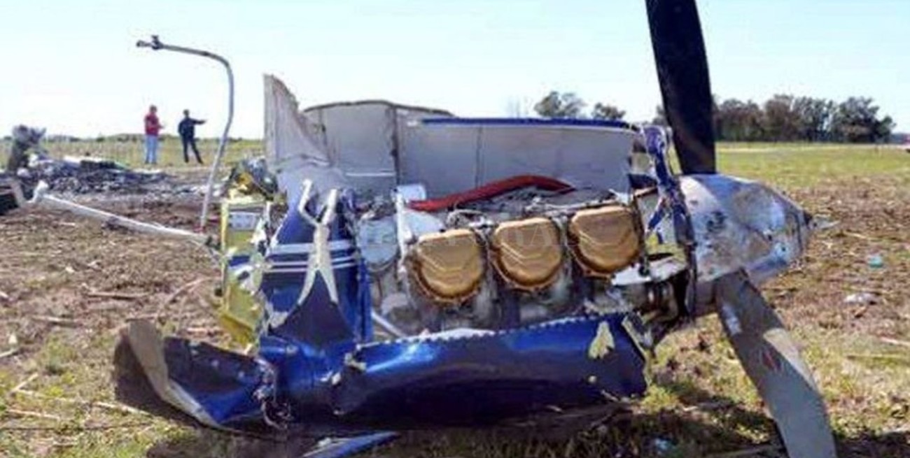 Cinco muertos al estrellarse una avioneta entre La Pampa y Buenos Aires
