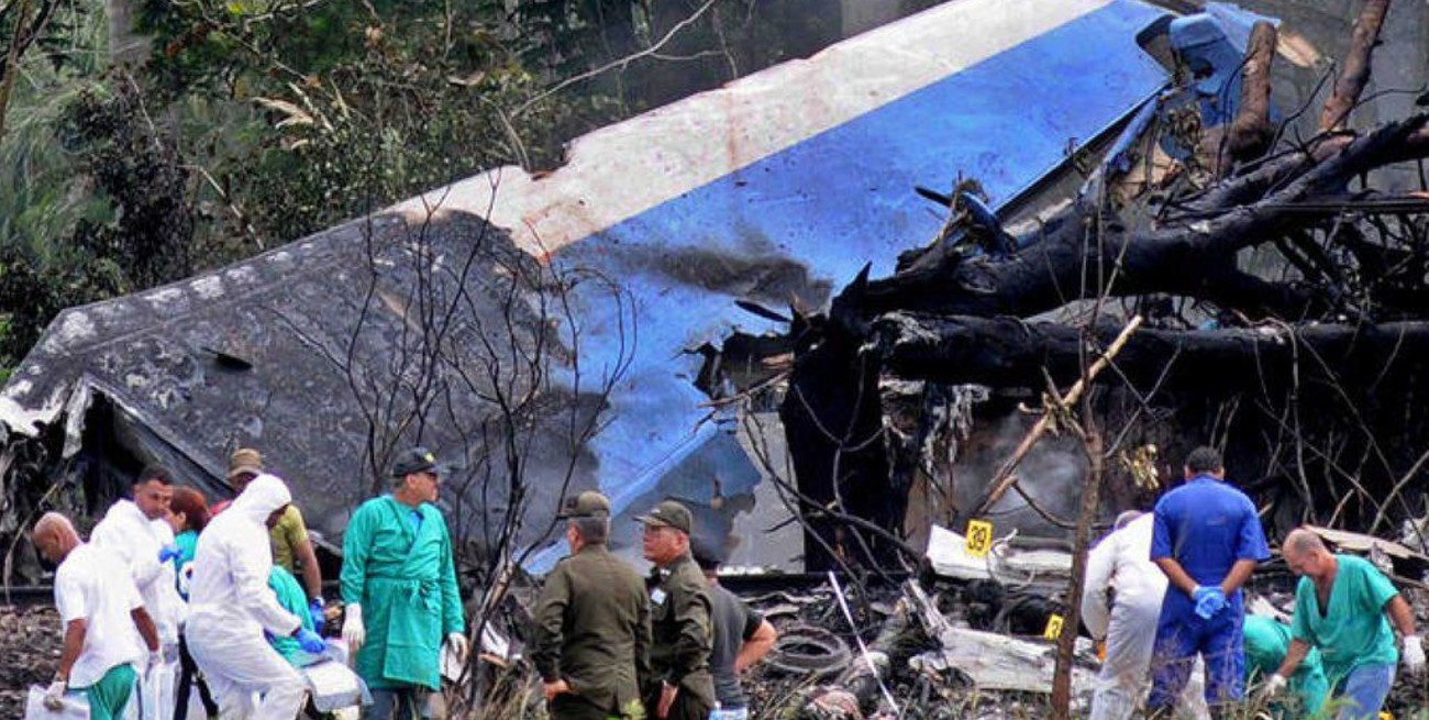 Falleció una de las tres sobrevivientes del accidente aéreo en Cuba