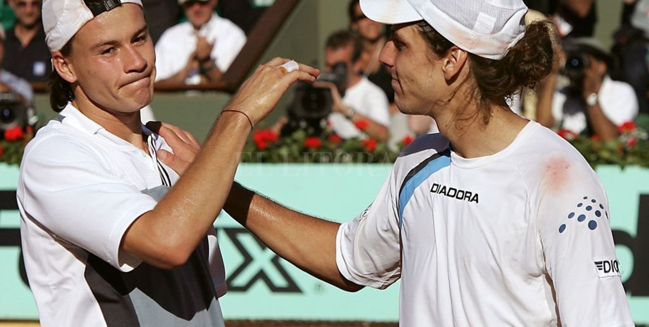 Se cumplen 15 años de la dramática final de Roland Garros entre Gaudio y Coria 