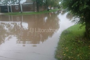 ELLITORAL_149428 |  Periodismo Ciudadano / WhatsApp Así luce Santa Rita II este lunes