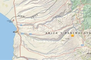 ELLITORAL_192499 |  USGS Localización del sismo.