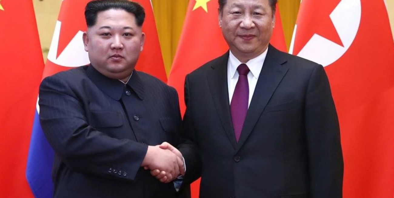 Este martes, Kim Jong-un se reunió de nuevo con Xi Jinping en China 