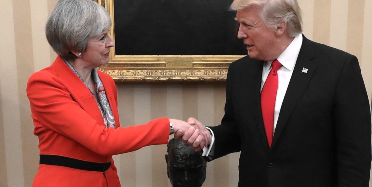 Trump desea un Tratado de Libre Comercio con Reino Unido lo antes posible 