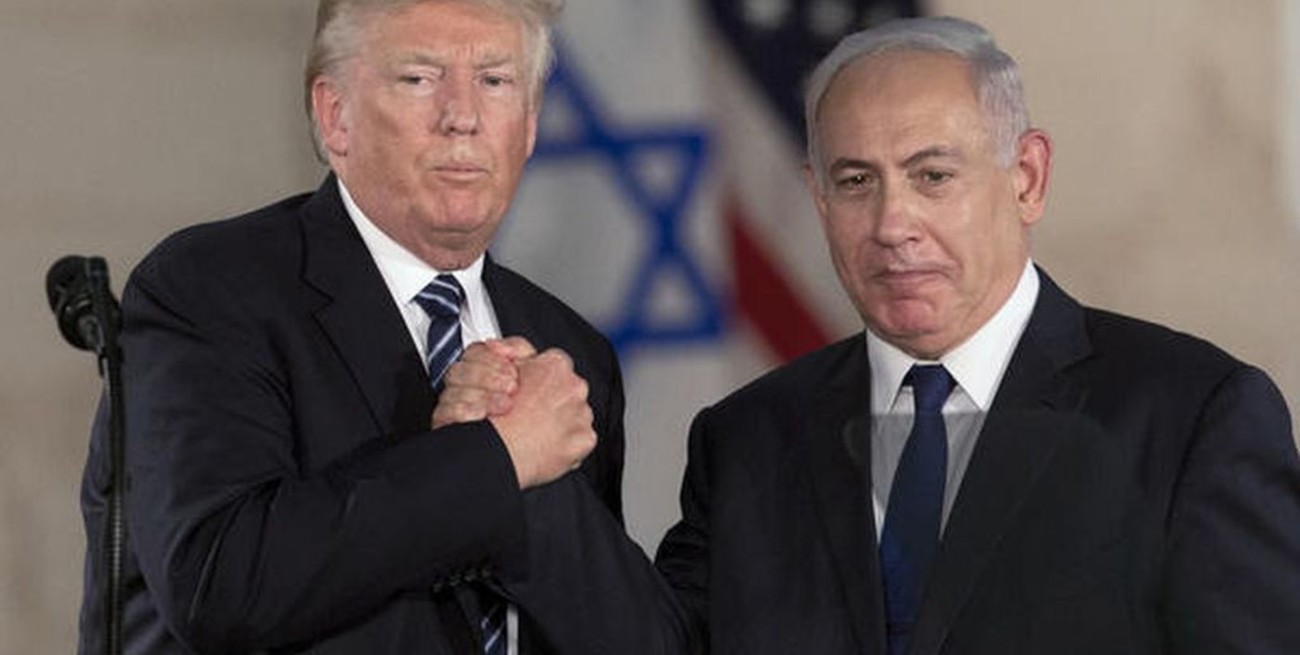 Netanyahu agradeció a Trump: "Usted apoyó a Israel. No tenemos mejores amigos en el mundo"