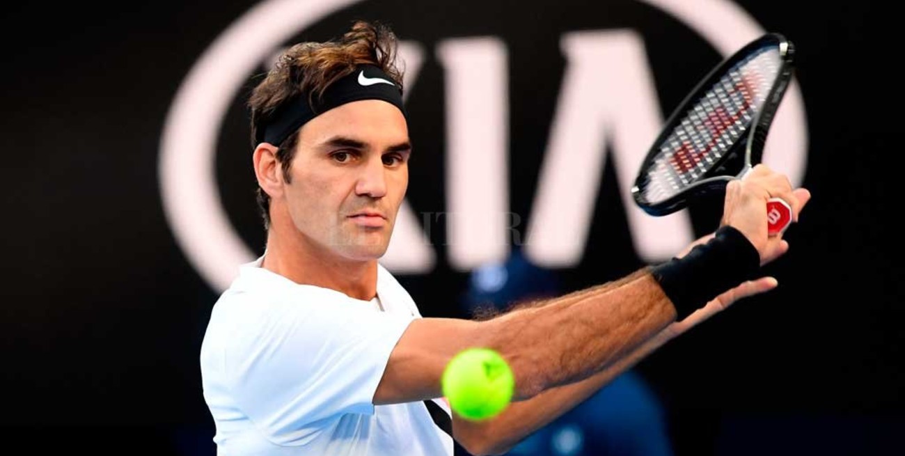 Federer debutó con victoria en el Abierto de Australia
