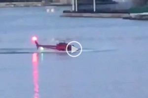 ELLITORAL_205665 |  Internet Este domingo, cinco personas perdieron la vida cuando un helicóptero cayó al agua. Nueva York.