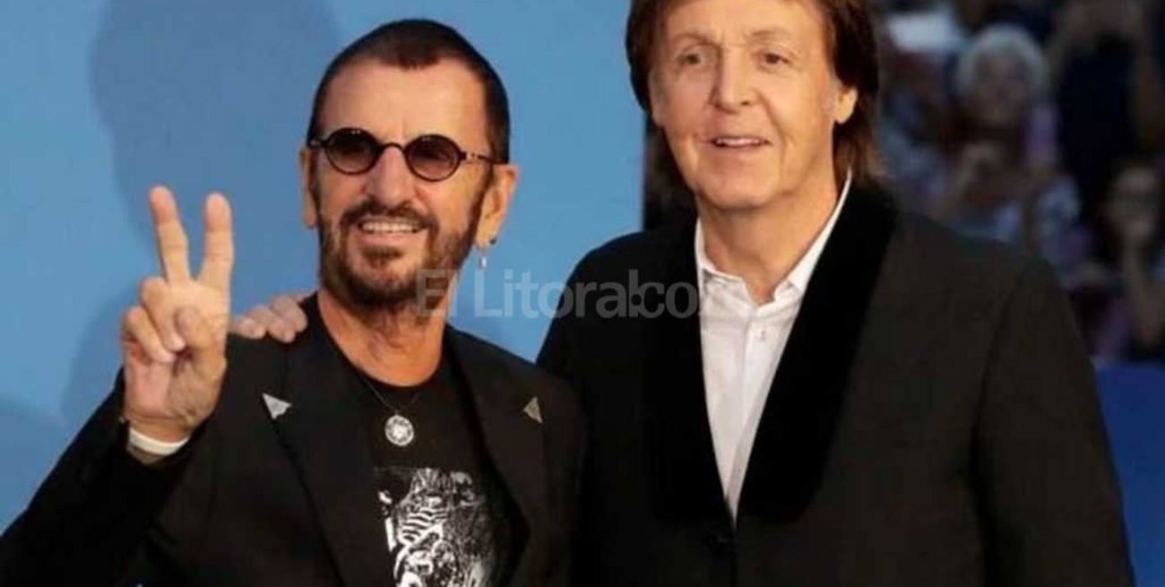 McCartney y Starr juntos en el estreno de un documental de The Beatles