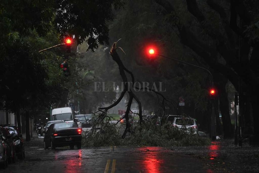 ELLITORAL_209855 |  Télam El temporal que azotó a la ciudad de Buenos Aires y el Conurbano dejó graves daños