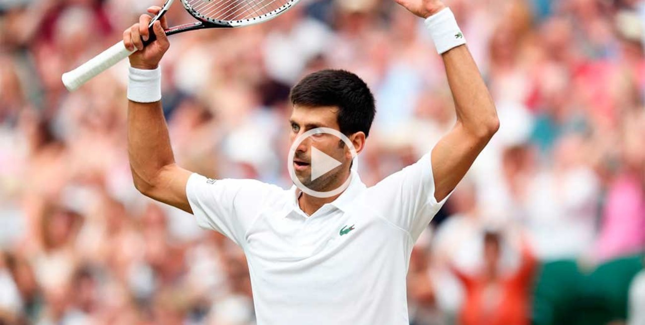 Djokovic venció a Nadal y es finalista de Wimbledon