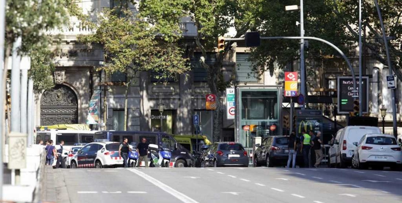 Confirman 13 muertos en el atentado de Barcelona