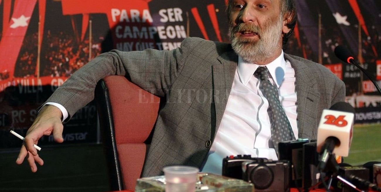 Murió el expresidente de Newells Eduardo López