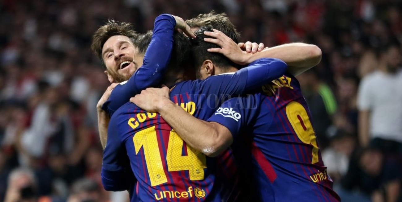 Barcelona goleó a Sevilla y es el campeón de la Copa del Rey