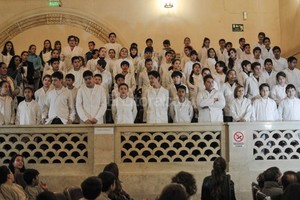 Gentileza Prensa Municipalidad Jura. Al acto asistieron alumnos de escuelas públicas ?comunes y especiales? y privadas de la ciudad.