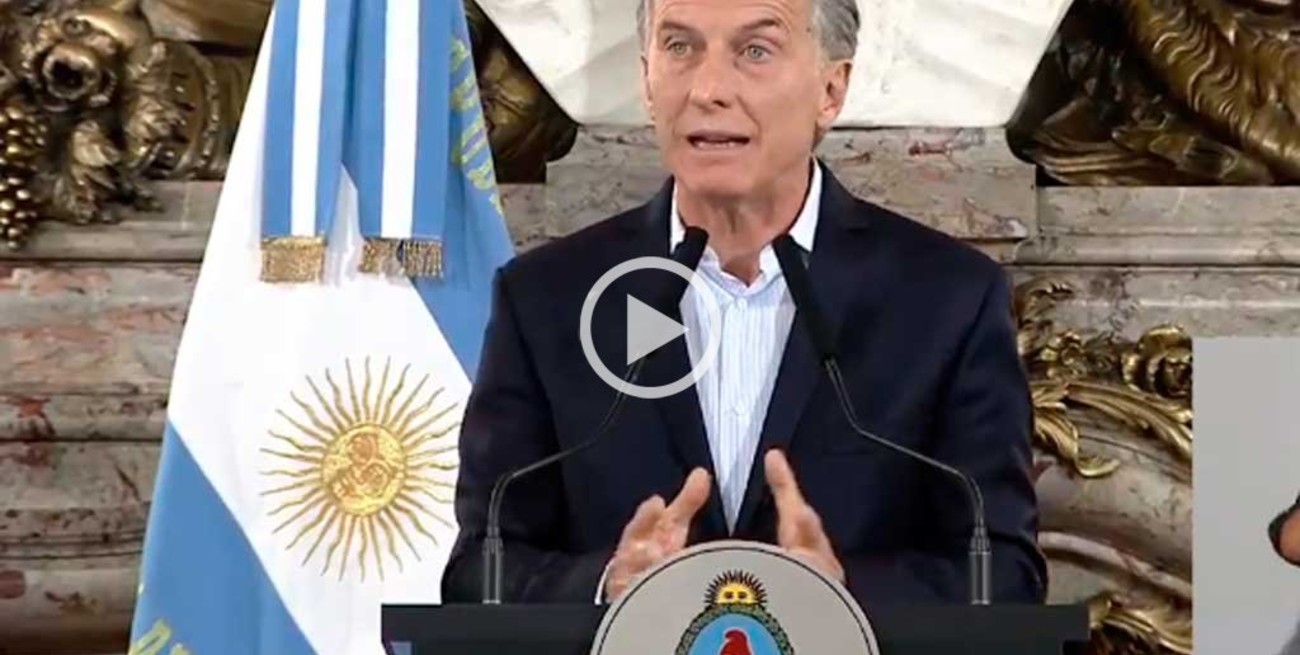 Macri: "Demostramos que la democracia funciona en Argentina"
