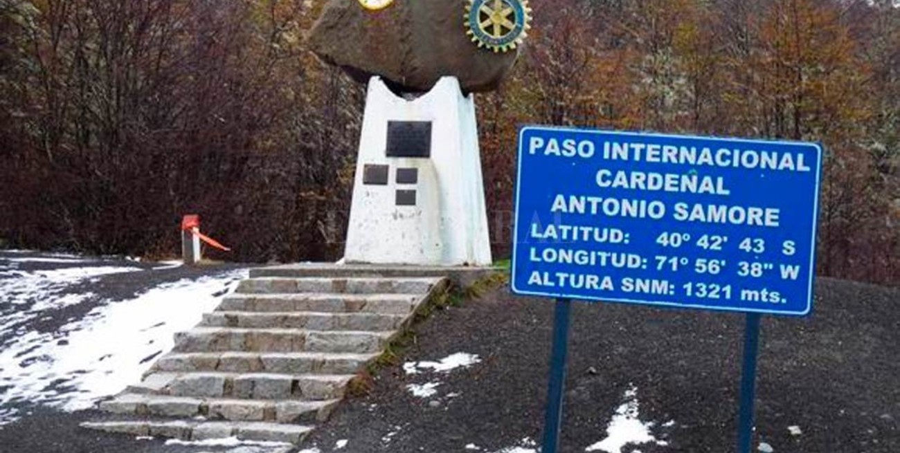 Amplían el horario del paso fronterizo en el sur de Neuquén por la visita del Papa Francisco a Chile
