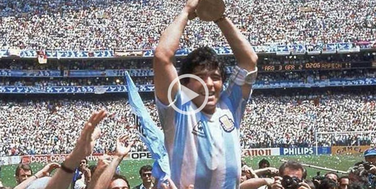 El sueño de Diego fue el de todos: A 32 años del Mundial de México 1986