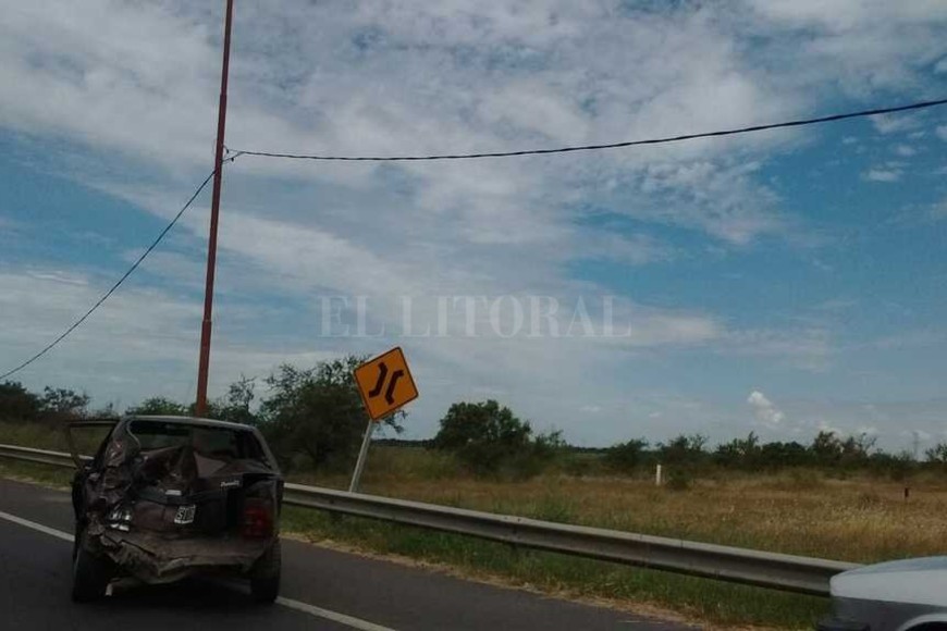 ELLITORAL_172369 |  Periodismo ciudadano Tres vehículos se vieron involucrados en una accidente sobre la ruta 168