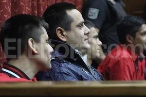 ELLITORAL_162924 |  Mauricio Garín Cusi, Cabe, Bebi y Rober volvieron a tribunales, donde insistieron en que son inocentes.