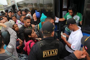 ELLITORAL_220981 |  El País/EFE. Crisis migratoria. Hasta el jueves pasado habían ingresado a Perú 400.200 venezolanos y este martes la cifra ascendió a 414.011 personas.