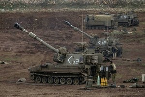 ELLITORAL_208416 |  Internet Artillería del Ejército israelí en la Franja de Gaza.