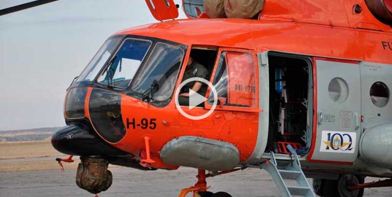Así es el MI-171E, el helicóptero que aterrizó de emergencia en Catamarca